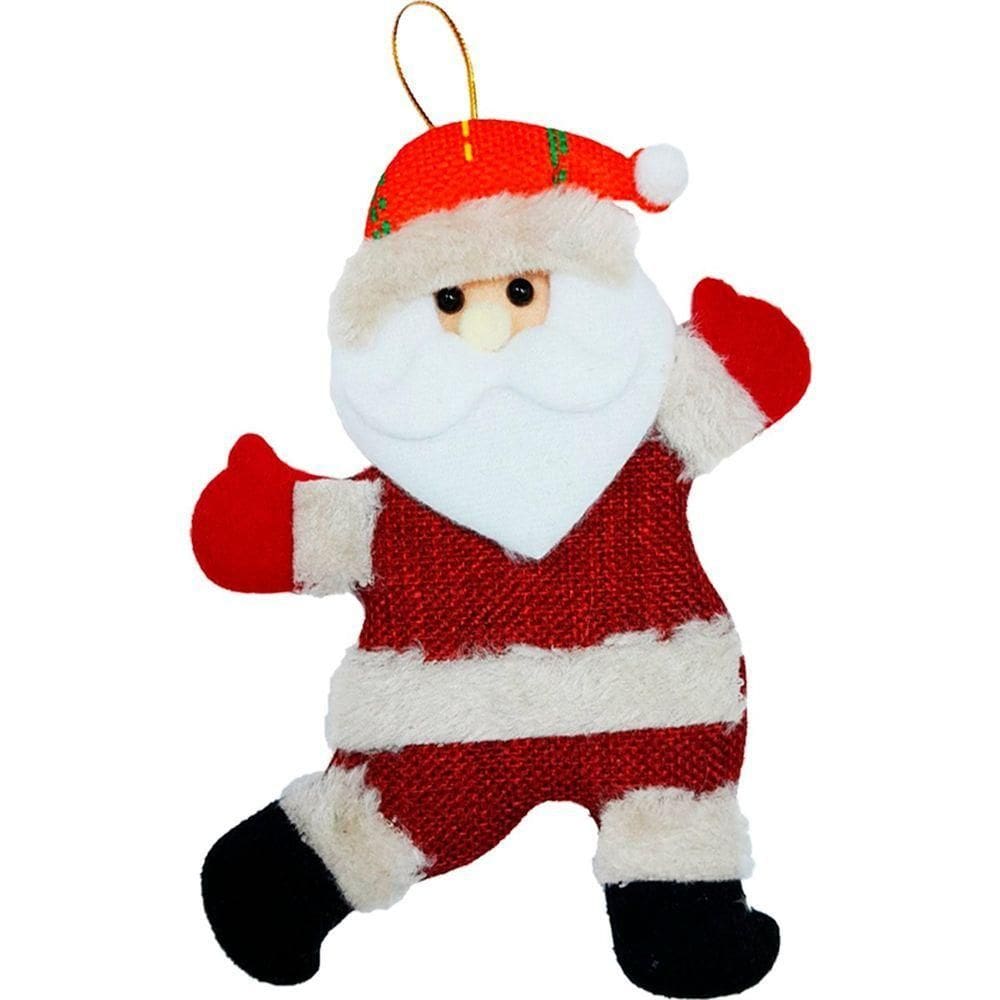 Kit 9 Decoração árvore De Natal Rena Noel Urso Natalino 19cm