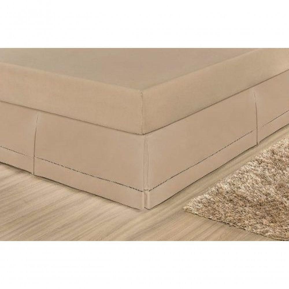 Saia Para Cama Box Queen Juliana - Cáqui