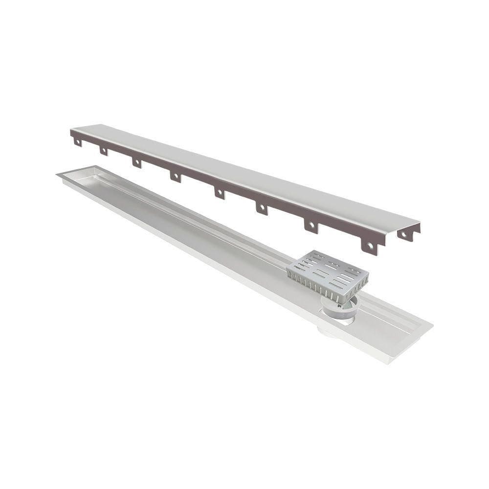Ralo Linear Elleve Multimaster 278 110cm Com Tampa Inox