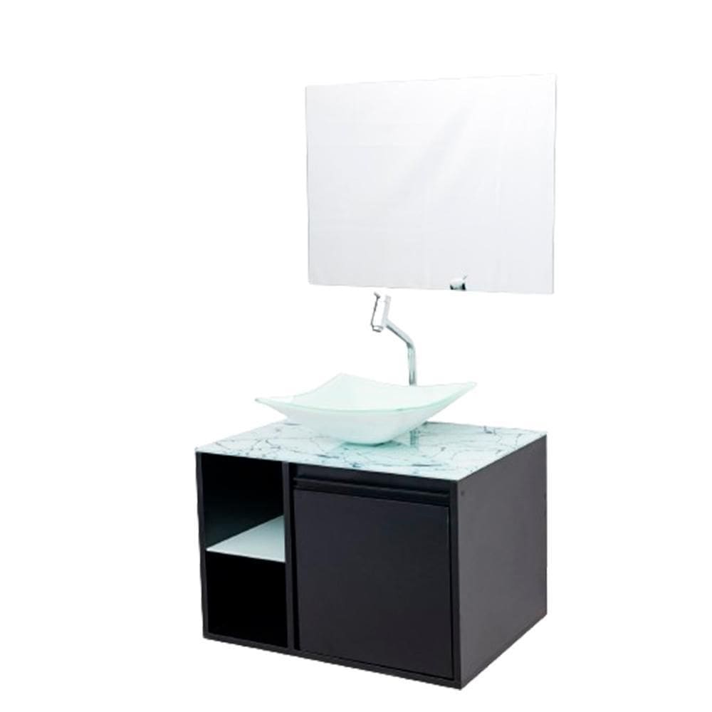 Gabinete Para Banheiro Toronto Completo 60Cm Korzen