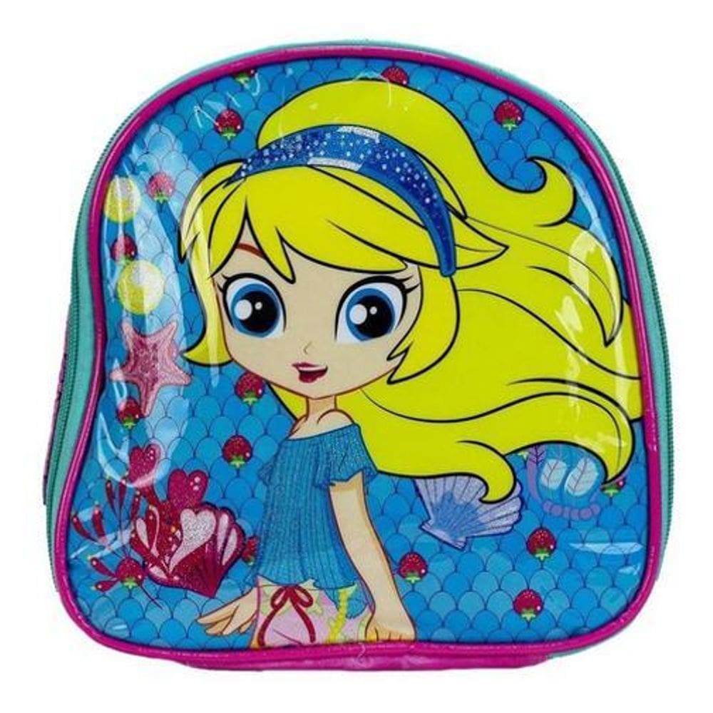 Lancheira Térmica Infantil Menina Smiles Feminina Rosa