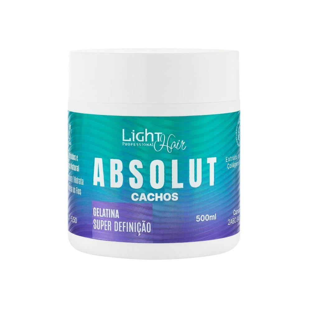 Gelatina Absolut Cachos 500G - Light Hair