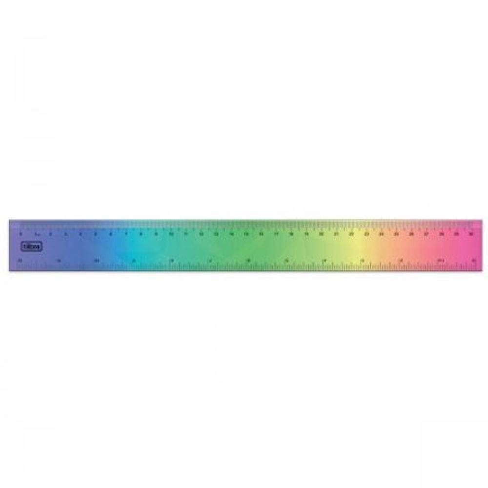 Régua 30Cm Colorida Tilibra Color Degradê - Unidade