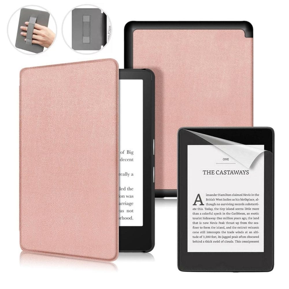 Case Com Alça Para Kindle 12 Básico 6.0  Rs23Cv  + Película