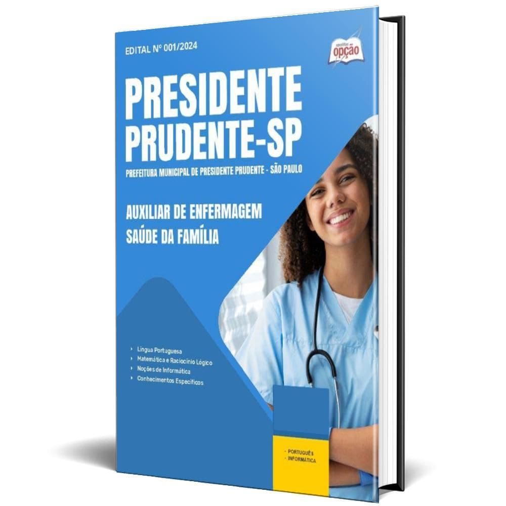 Apostila Prefeitura Presidente Prudente Sp 2024 Auxiliar