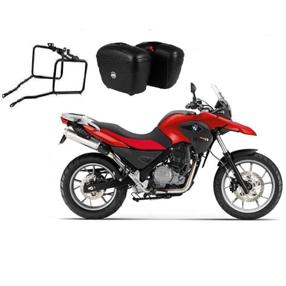 Kit Par Bau Lateral Givi E21N+ Suporte Givi Pl188 P Bmw G650