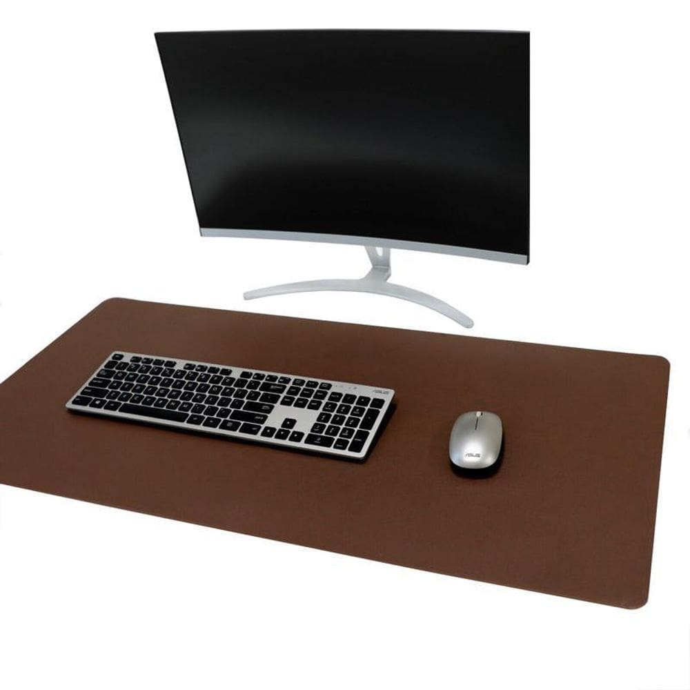 Deskpad Couro Gamer Escritório Mesa Decoração 80X40
