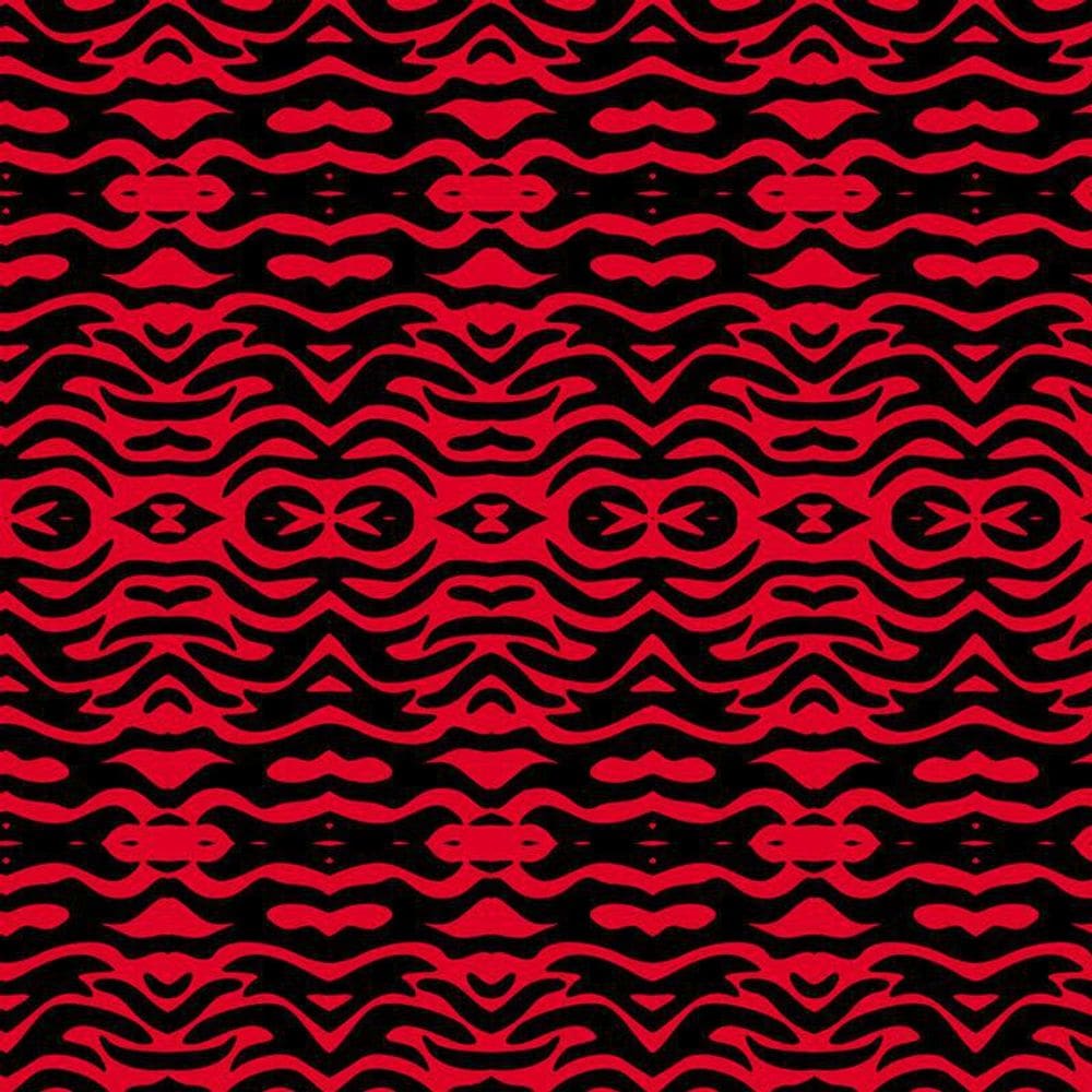 Papel De Parede Textura Adesivo Vermelho E Preto Decorativo