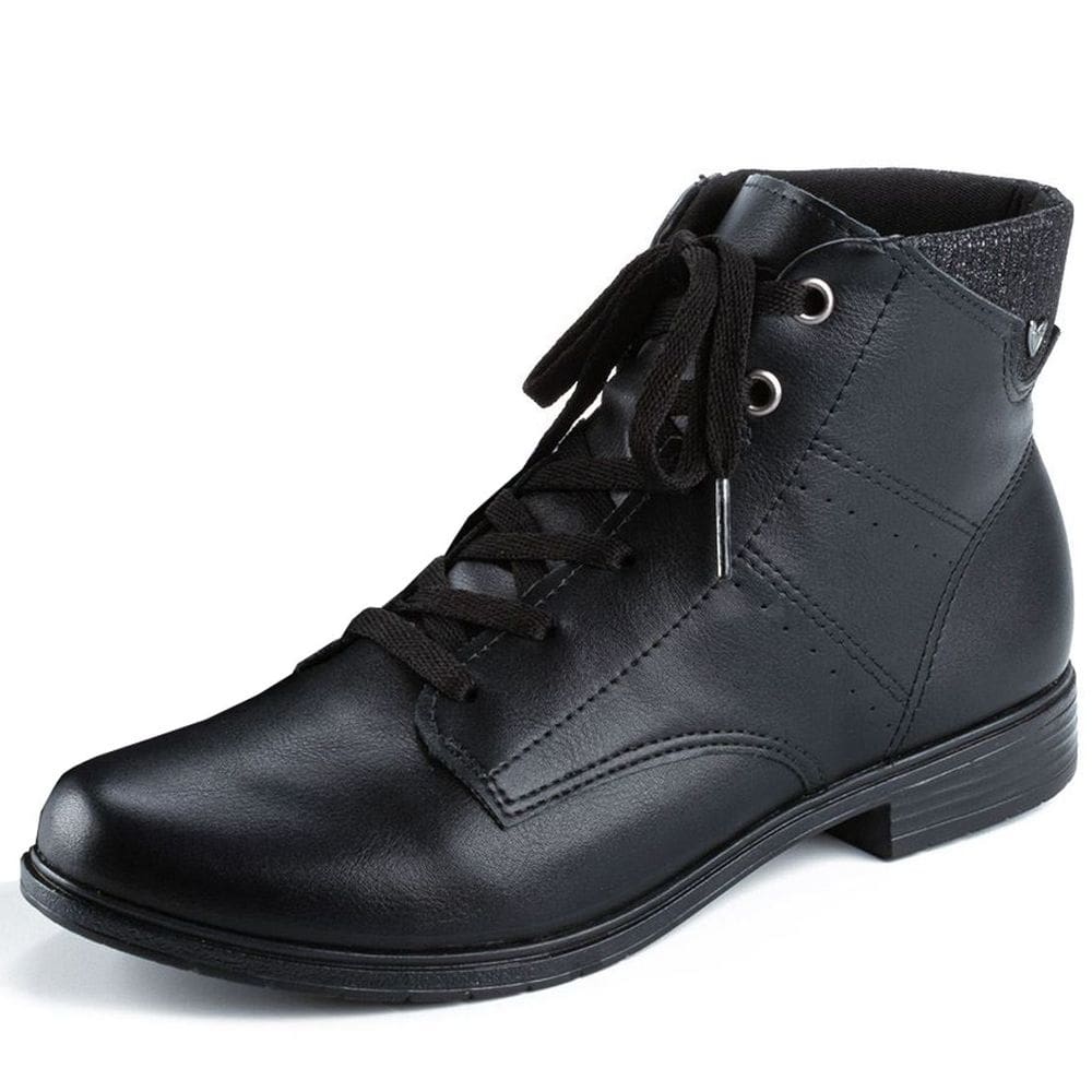 Bota Coturno Feminino Cadarço Brilho Cano Baixo Mississipi