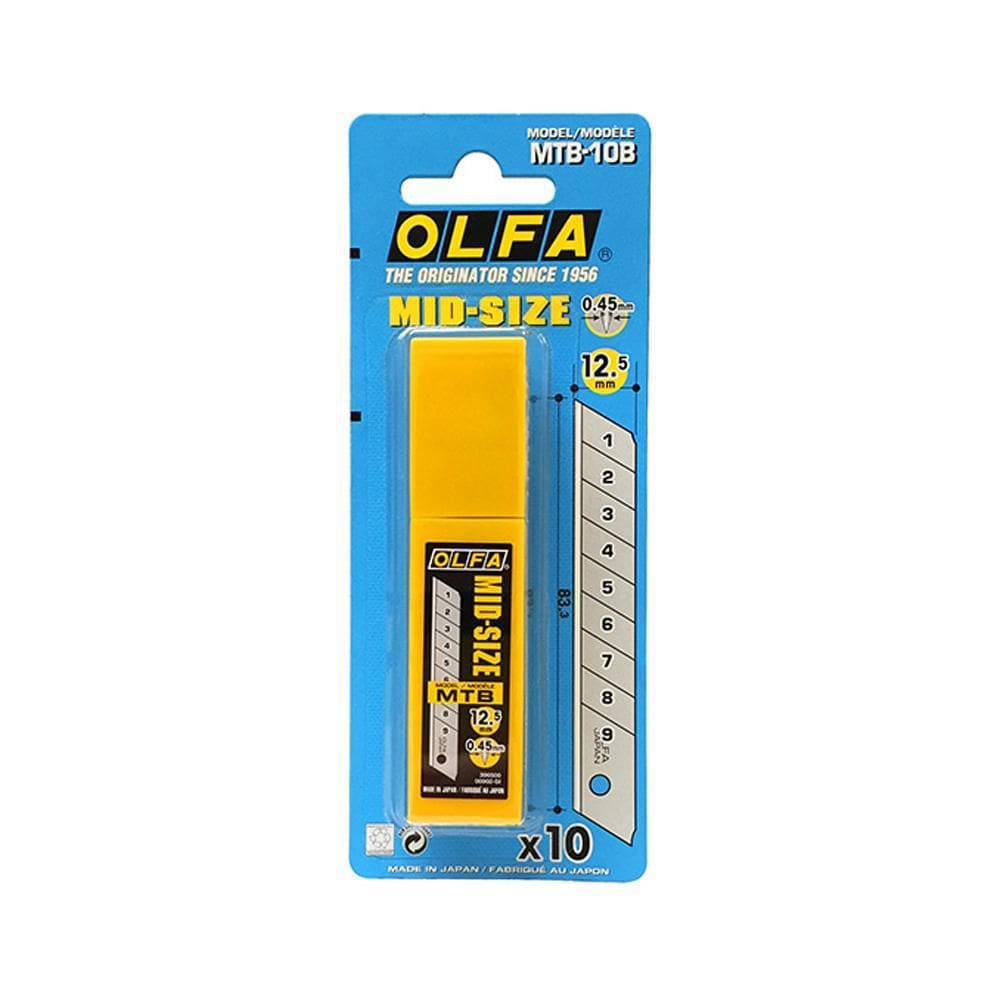 Estojo De Lâminas Olfa Mtb-10B 10 Lâminas