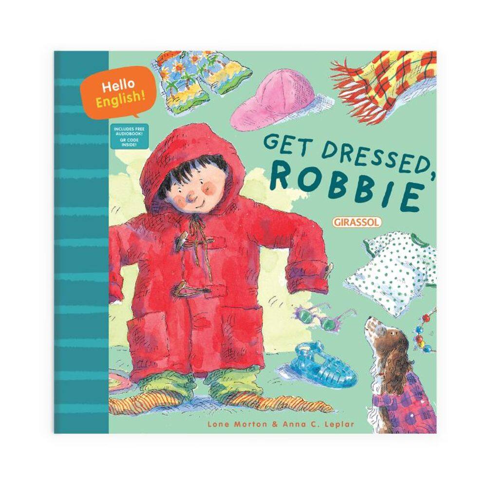 Hello English - Get Dressed, Robbie: Com QR Code