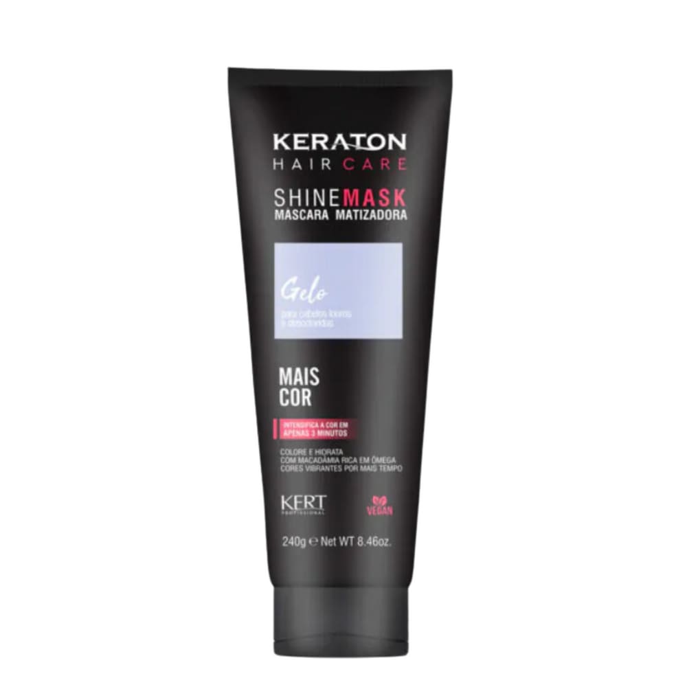 Mascara Matizadora Keraton Shine Mask Gelo 240g