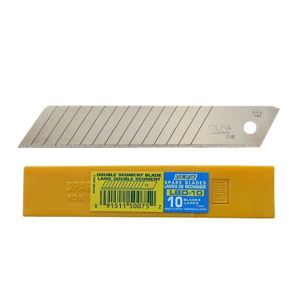 Estojo De Lâminas Olfa Lbd-10 10 Unidades