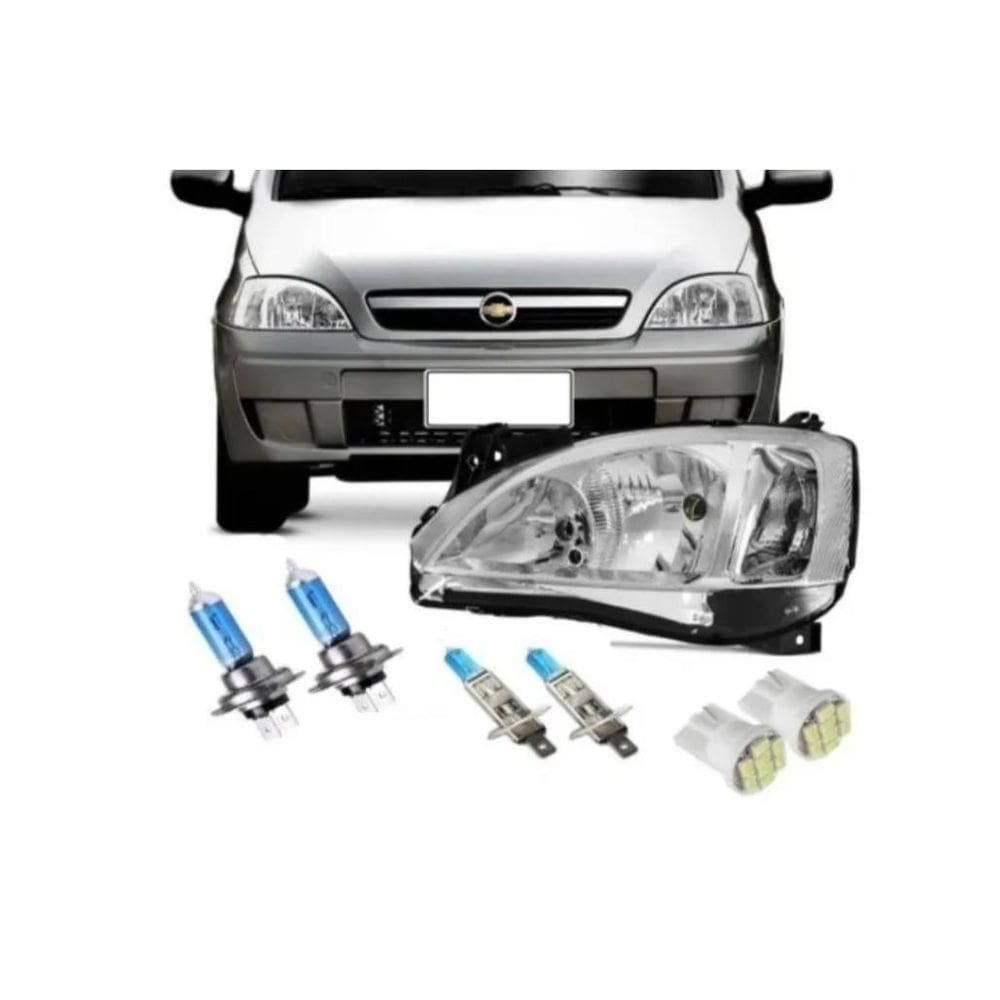 Kit Lampada Super Branca Corsa Montana 2002/.....
