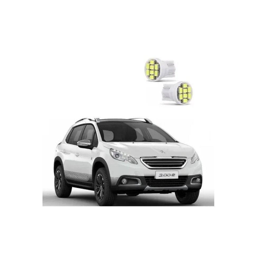 Led Pingo E Peugeout 2008 Griffe Farolete Placa Teto Ré Kit