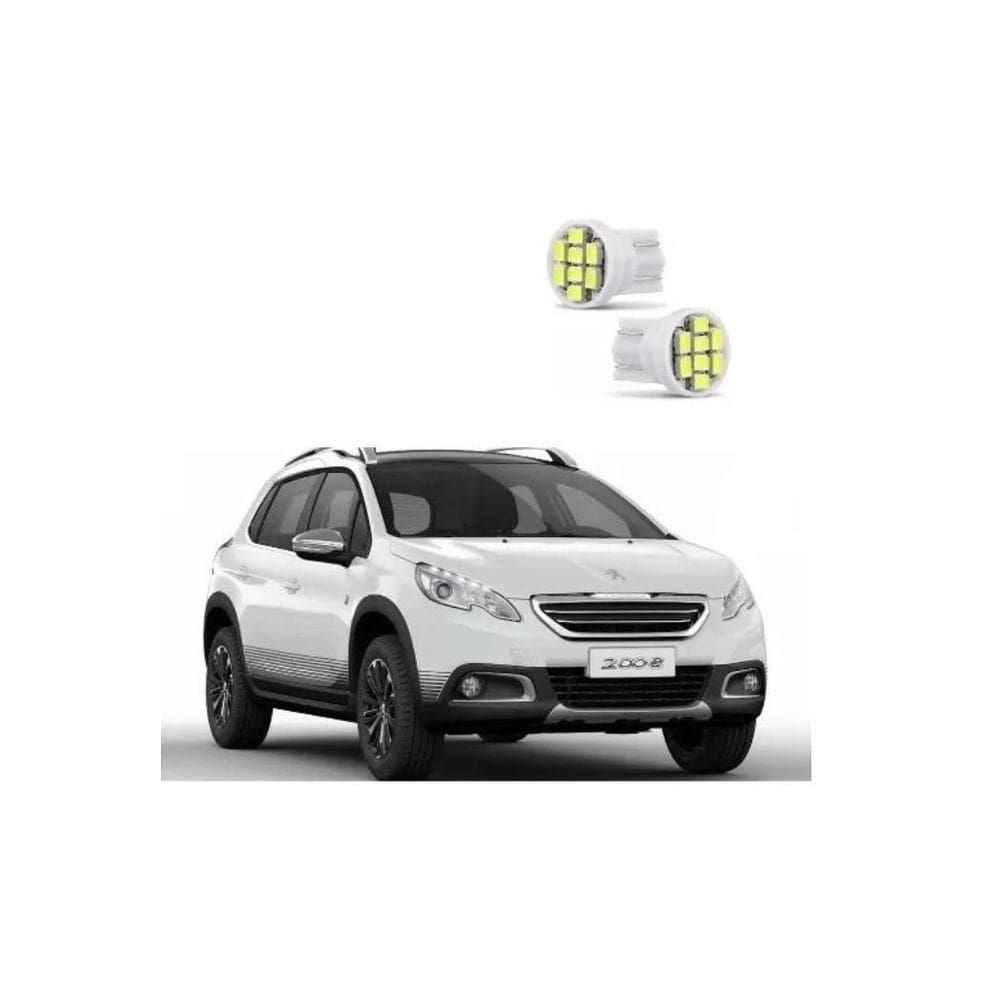 Led Pingo E Peugeout 2008 Griffe Farolete Placa Teto Ré Kit