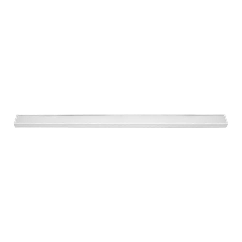 Luminária Led Save Energy Compact Linear De Sobrepor 36w Bivolt Branco 4000k Luz Neutra