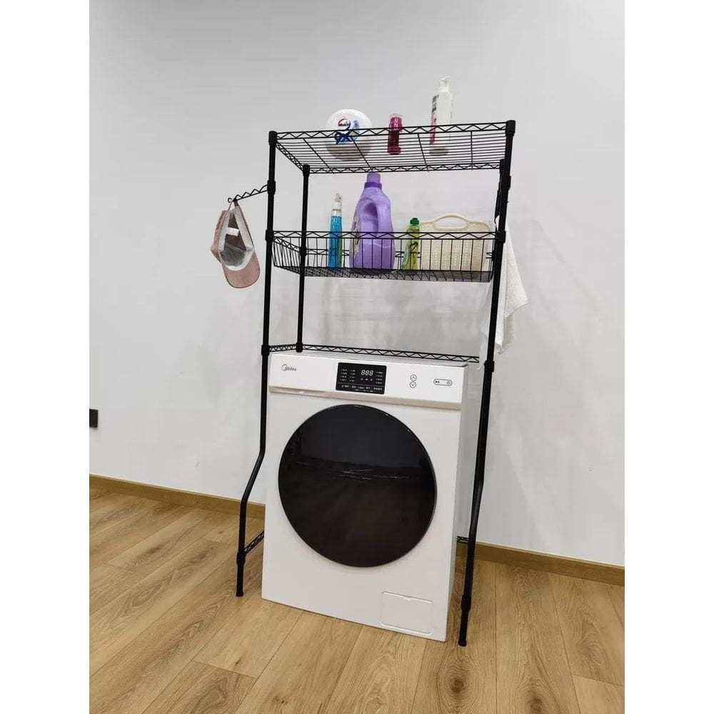 Rack Lavanderia Maquina De Lavar Organizadora 3 Prateleiras