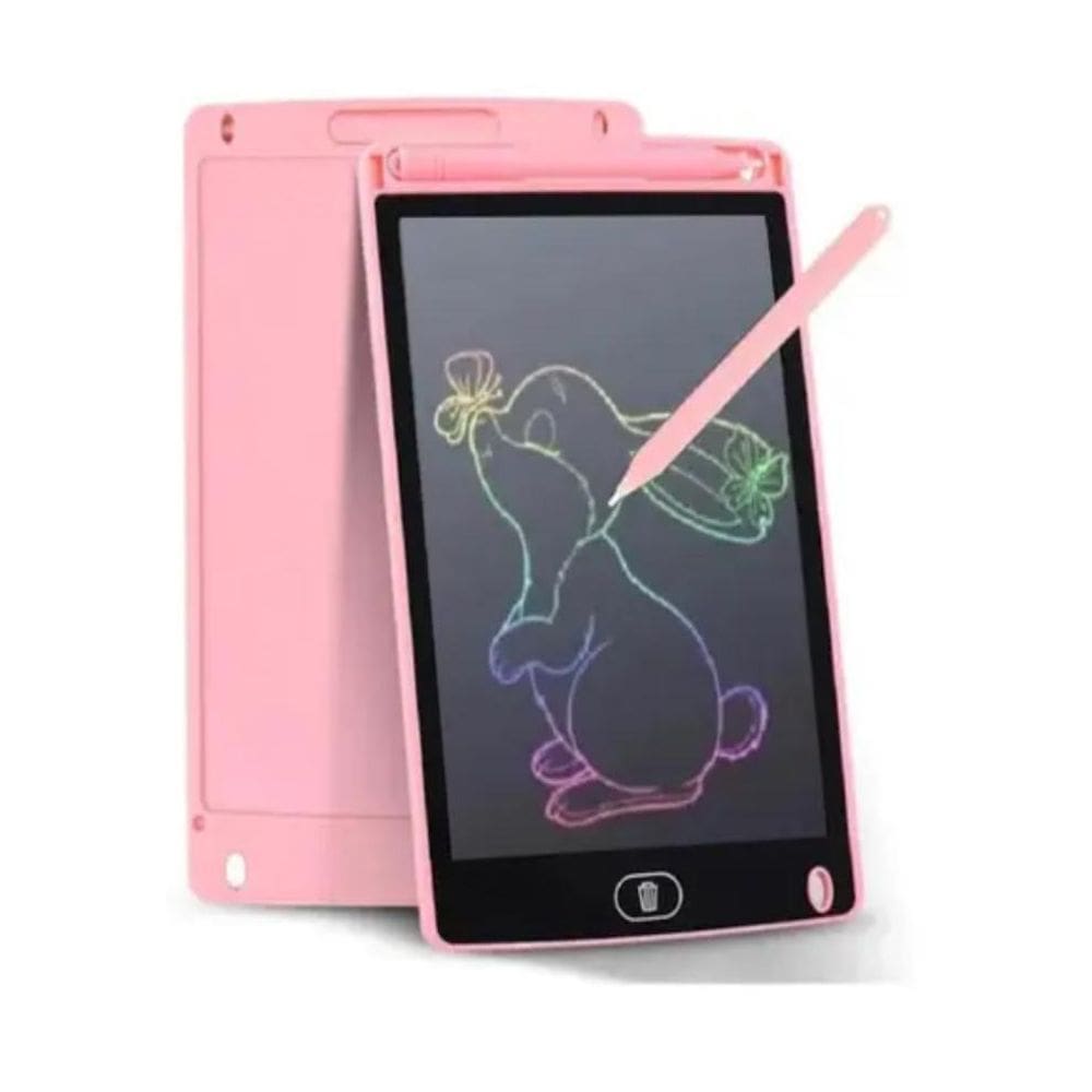 Lousa Mágica De Led Quadro Rosa Neon Com Caneta Infantil