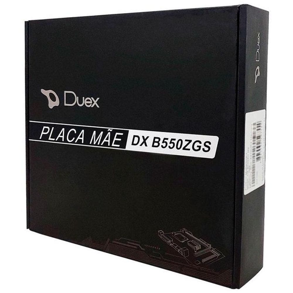 Placa Mãe Duex Dx B550Zgs, Amd Am4, Ddr4, Micro Atx