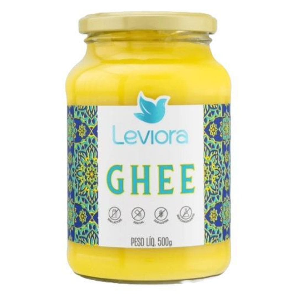 Manteiga Ghee Tradicional Sem Lactose Leviora 500G
