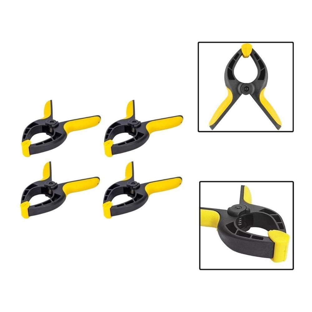 Kit 4 Grampos Sargento Multiuso Para Marceneiro 3 Pol. 75Mm