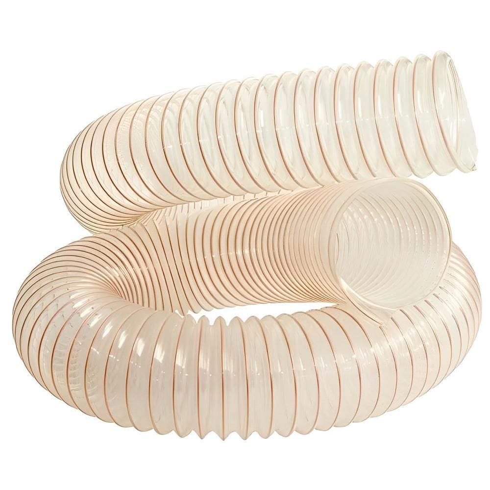 Mangueira Vacuo Ar Transparente Pu 5 Pol 127Mm - 5 Metros