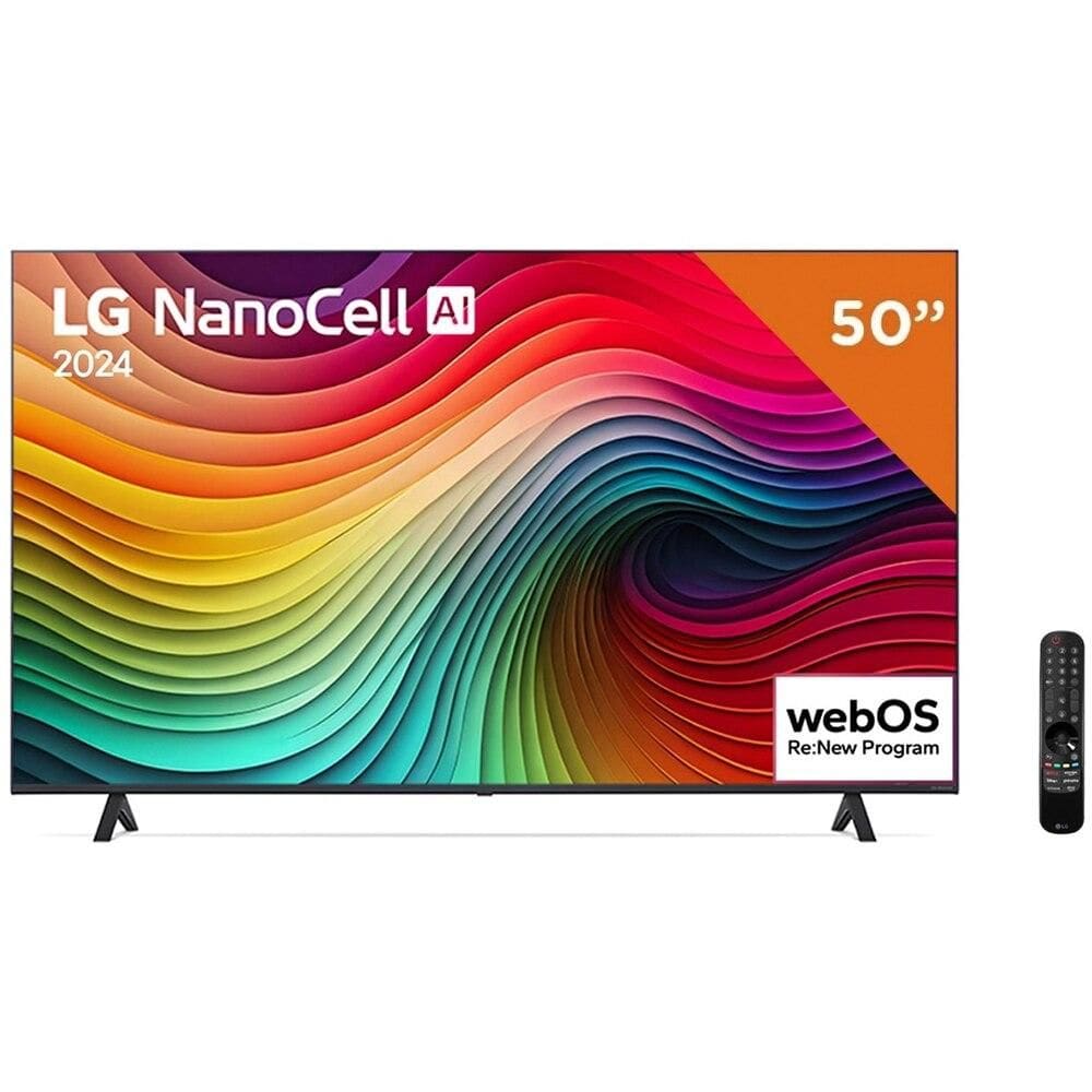 Smart TV LG 50 Polegadas, 4K NanoCell, UHD, NANO80TSA