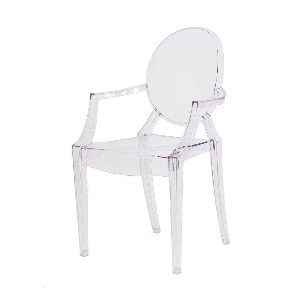 Cadeira Louis Ghost Transparente Policarbonato