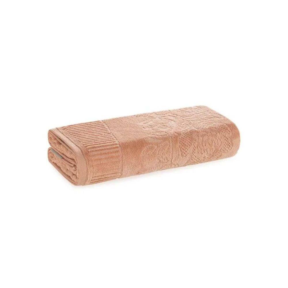 Toalha Banho Grace Fio Penteado 100% Algodão Coral Karsten