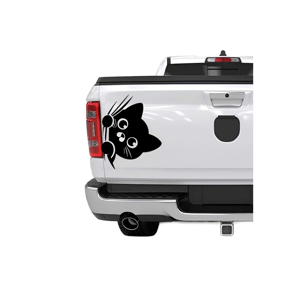 Adesivo Para Carro Gatinho Espiando