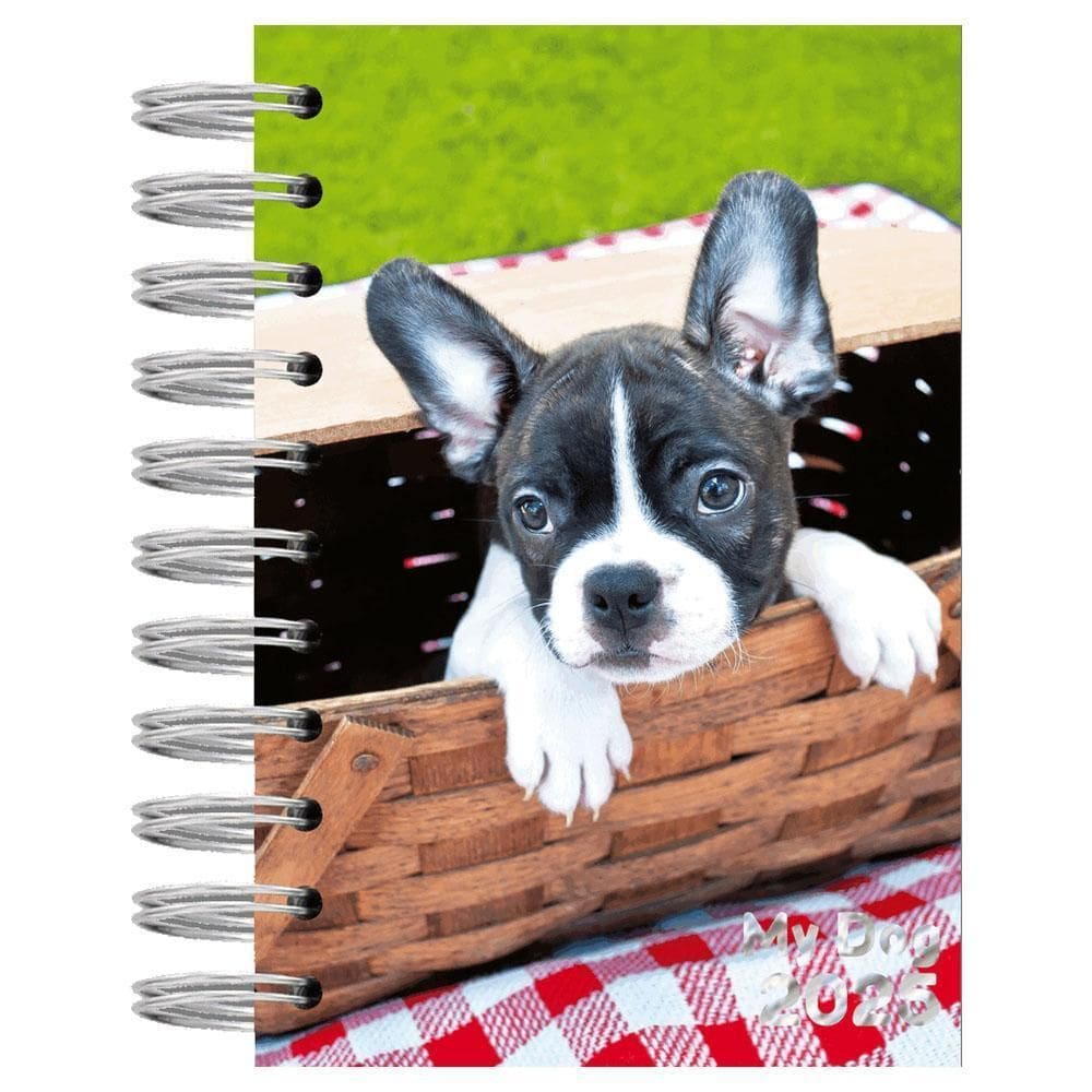 Agenda Diária 2025 Esp 100X150Mm My Dog Frenchton Kit