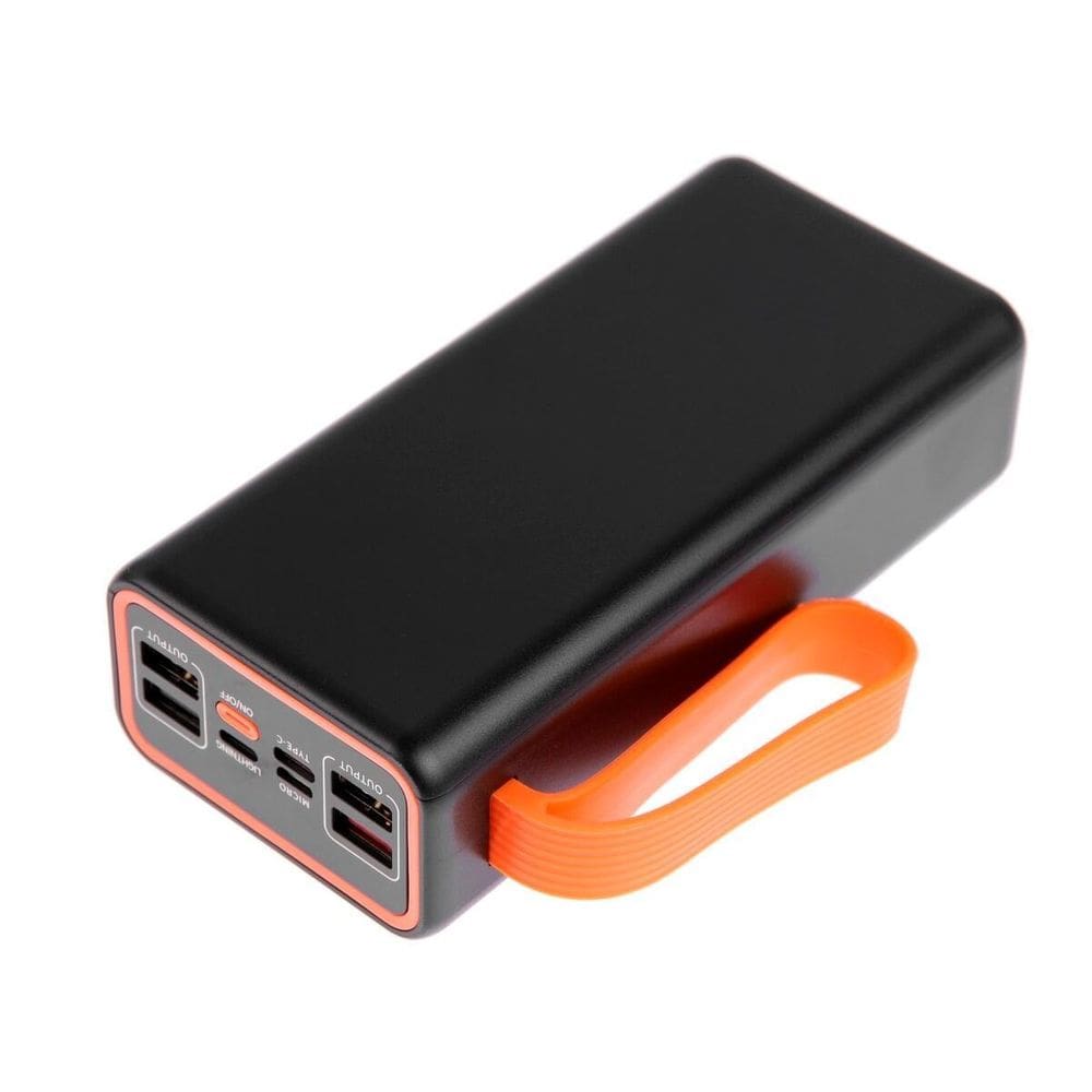 Carregador Portátil 30000Mah Power Bank 4 Usb E Recarga