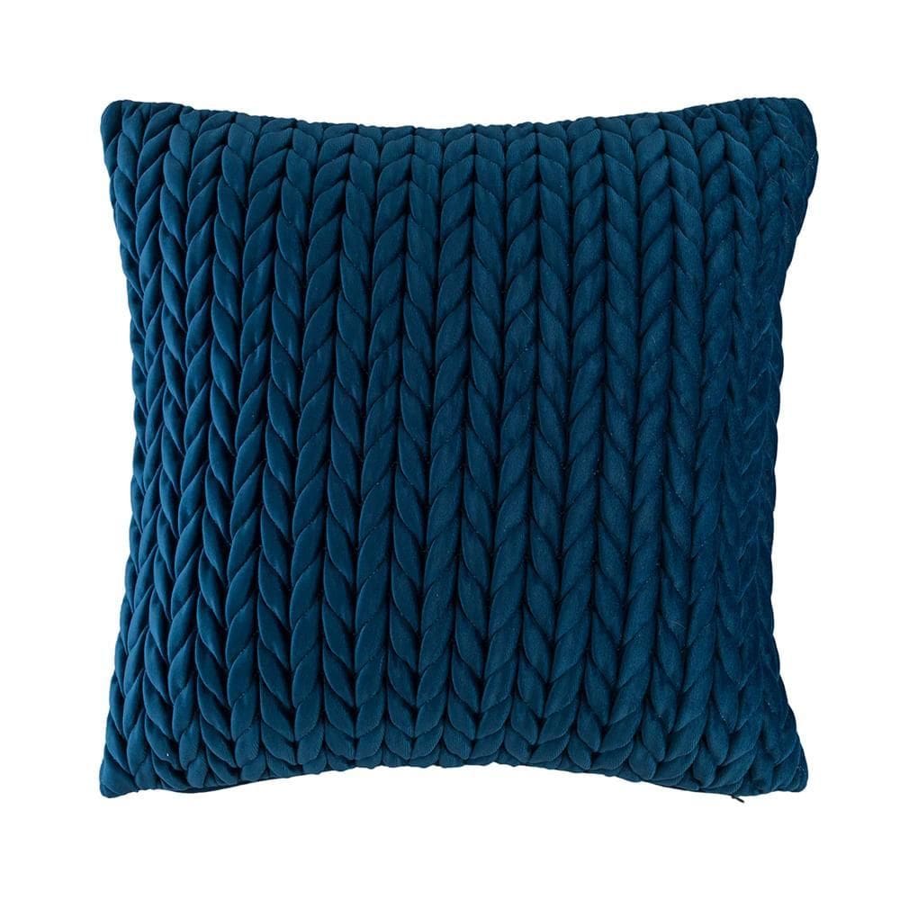 Capa De Almofada Decorativa Hits - Jolitex Azul Marinho