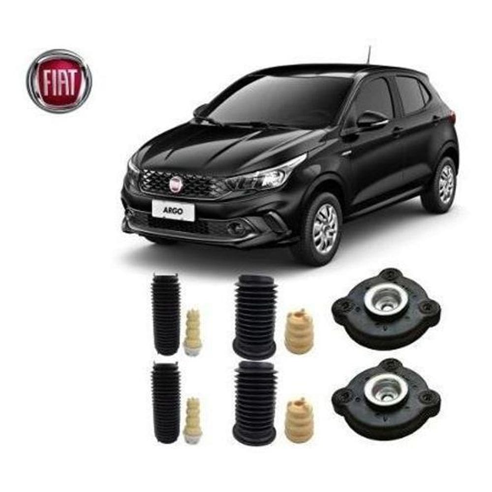 4 Kit Amortecedor Suspensão Dianteira Traseira Argo 2017 2018 2019 2020
