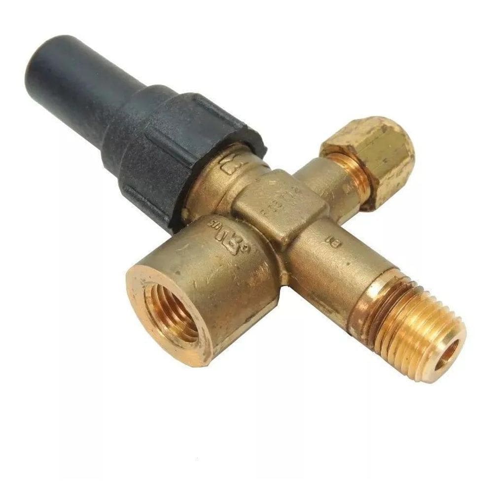 Válvula Angular 1/4 De Latão Mueller Refrigeration B35334