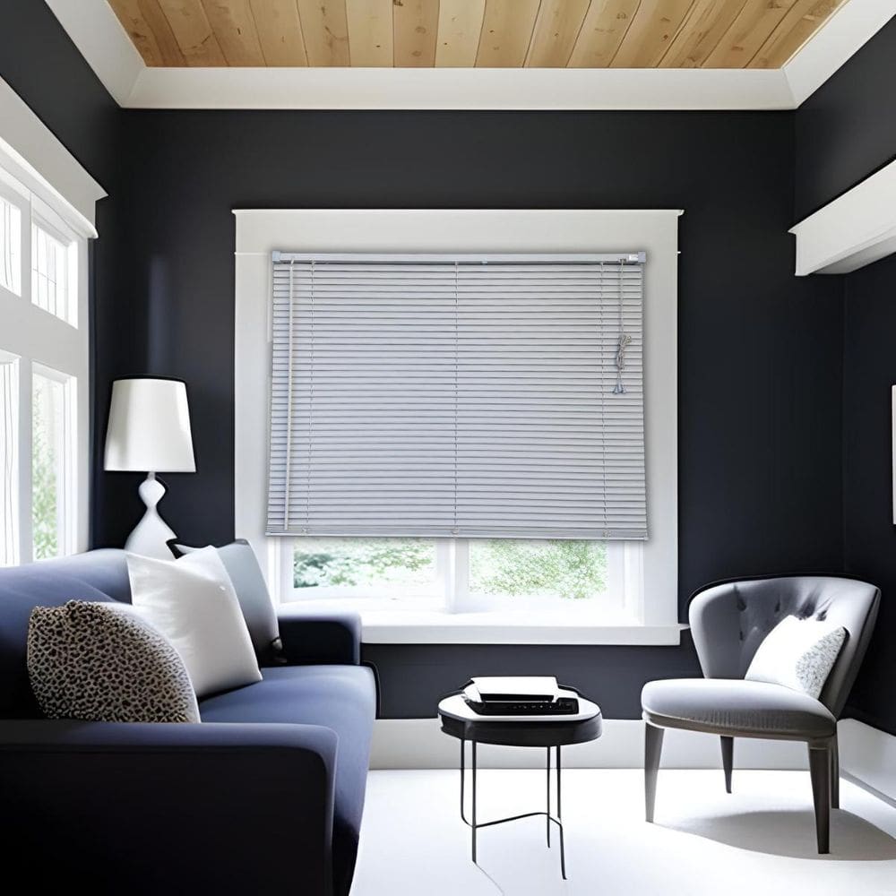 Persiana Horizontal Pvc Block Cinza 180 L X 160 A Cm Lâminas