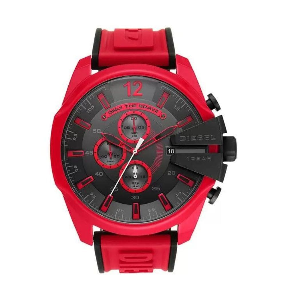 Relógio Masculino Disel Dz4526 Red
