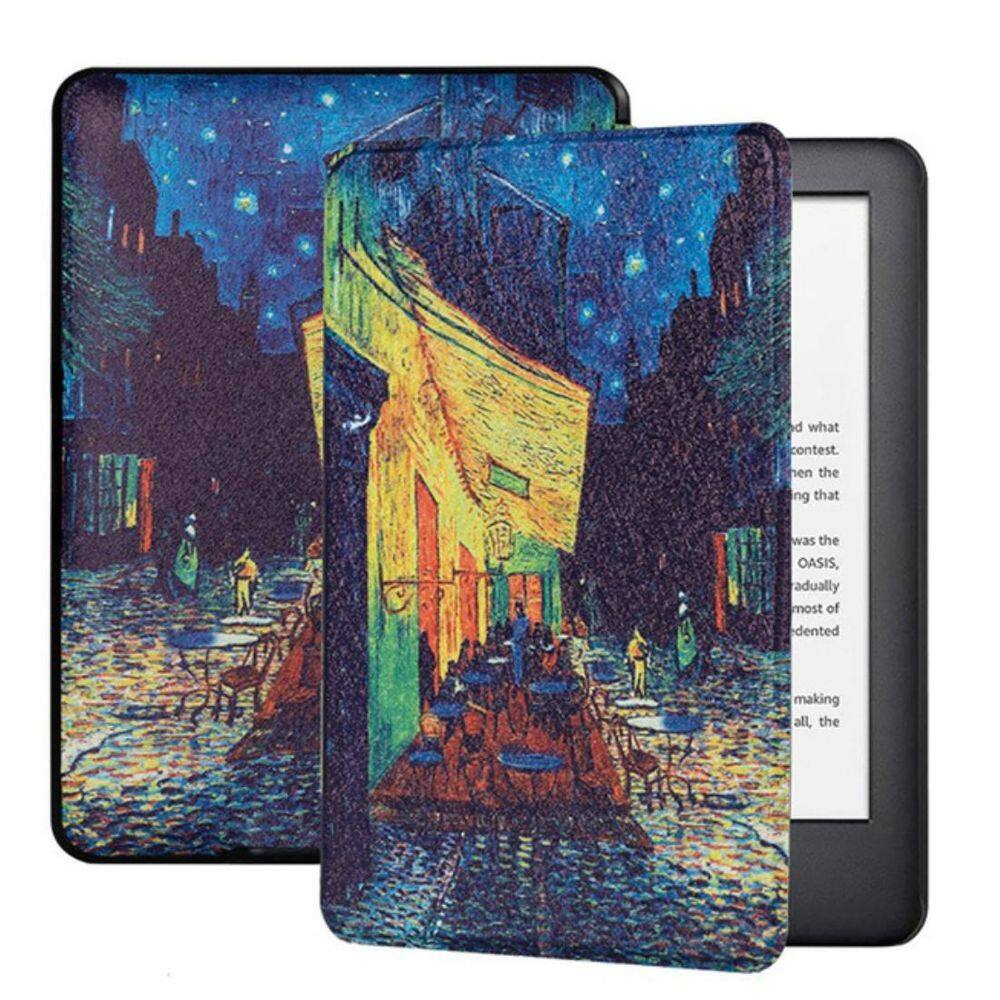 Capa Magnética Estampada Para Kindle 12 Básico 6.0  Rs23Cv