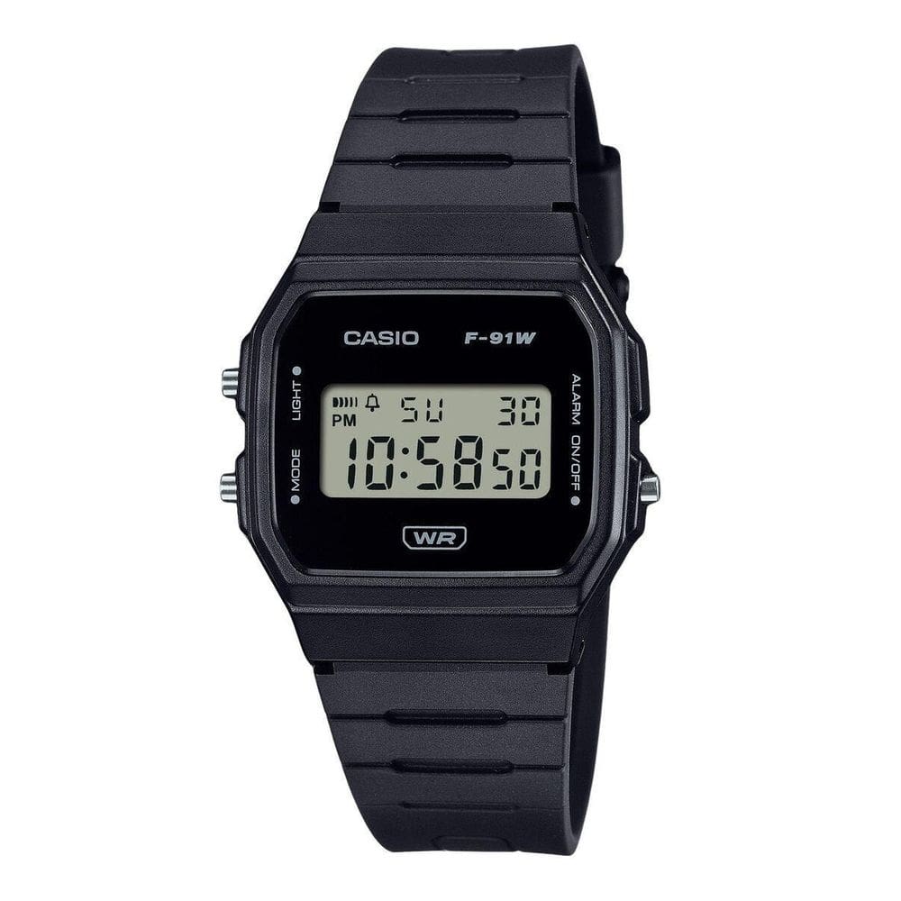 Relógio Casio F-91Wb-1Adf Resina De Base Bio