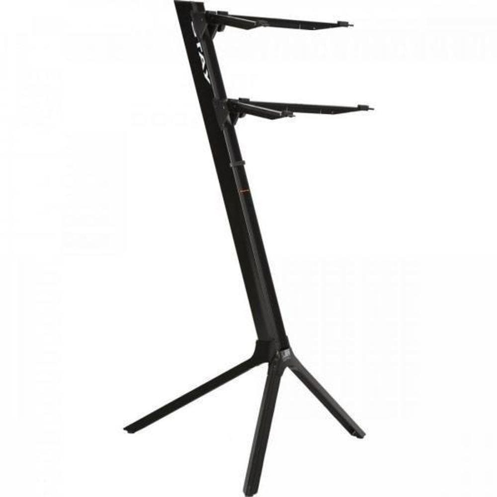 Suporte Para Teclado Slim Em Alumínio Preto Stay