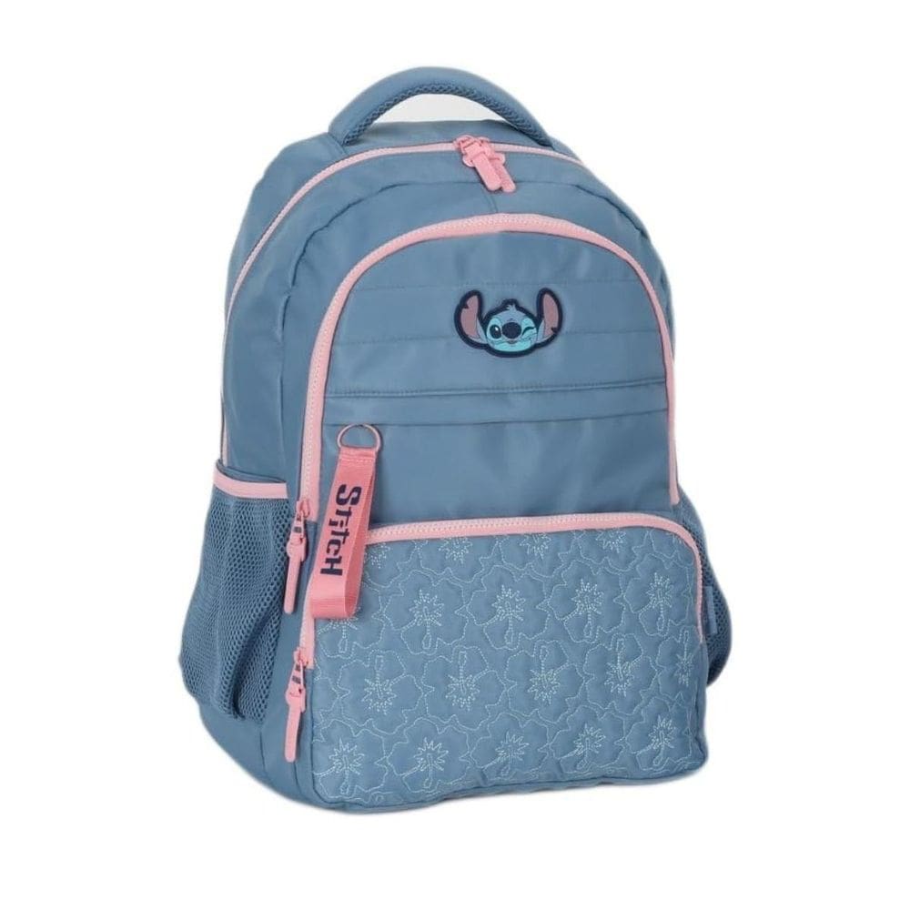 Mochila De Costa Azul Notebook Stitch Crinkle Luxcel