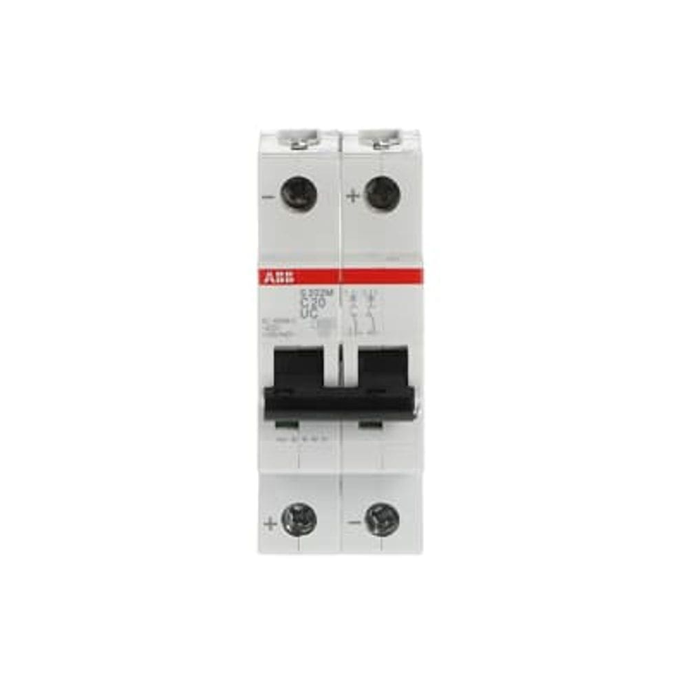 Minidisjuntor Bipolar 400v 20a S202m-c20uc - Abb