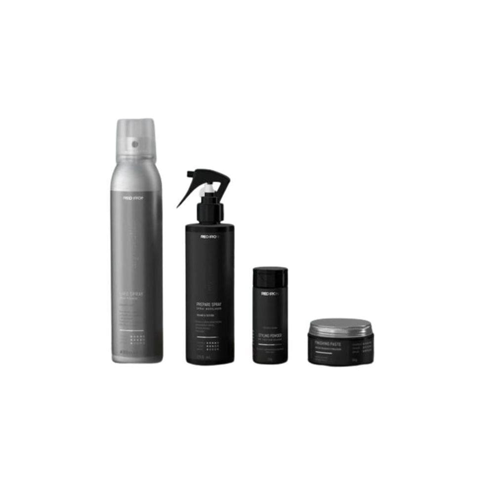 Red Iron Kit Penteados My Creation 4 Itens