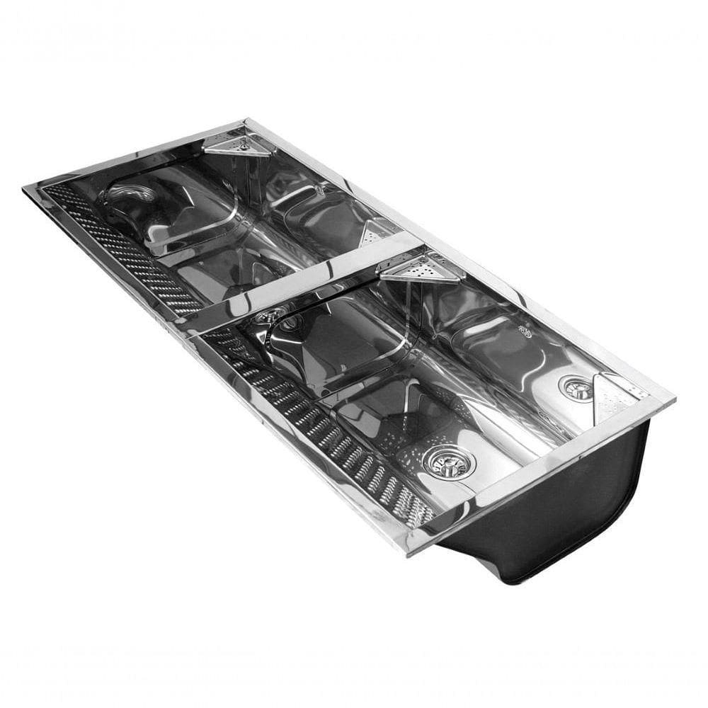 Tanque Duplo 500 304 122x51x25x06 92l C.esp/ab/cv