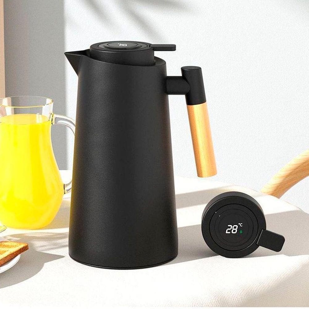 Garrafa Térmica Led 1L Ideal Manter Café E Chás Sempre