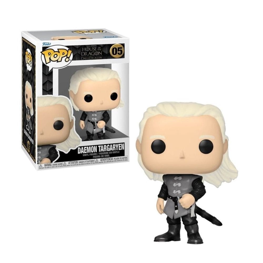 Boneco Funko Pop A Casa Do Dragão Daemon Targaryen - Candide