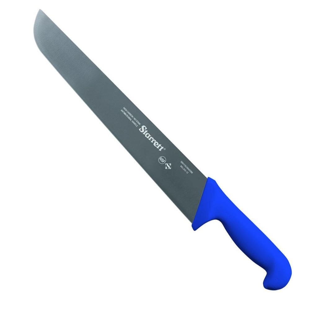Faca De Carne Reta Larga 12`` Azul  Bkl203-12  - Starrett