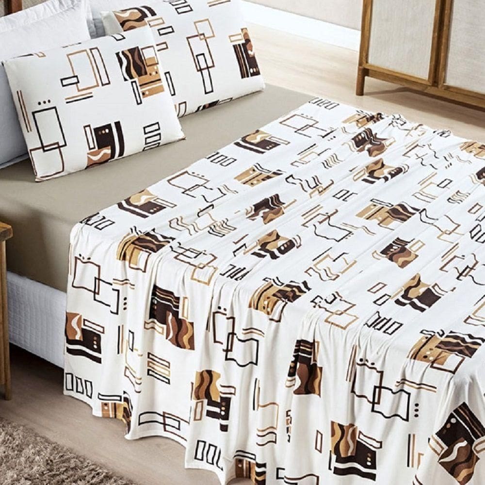 Jogo Lençol King Malha Milly 4 Pçs Avela