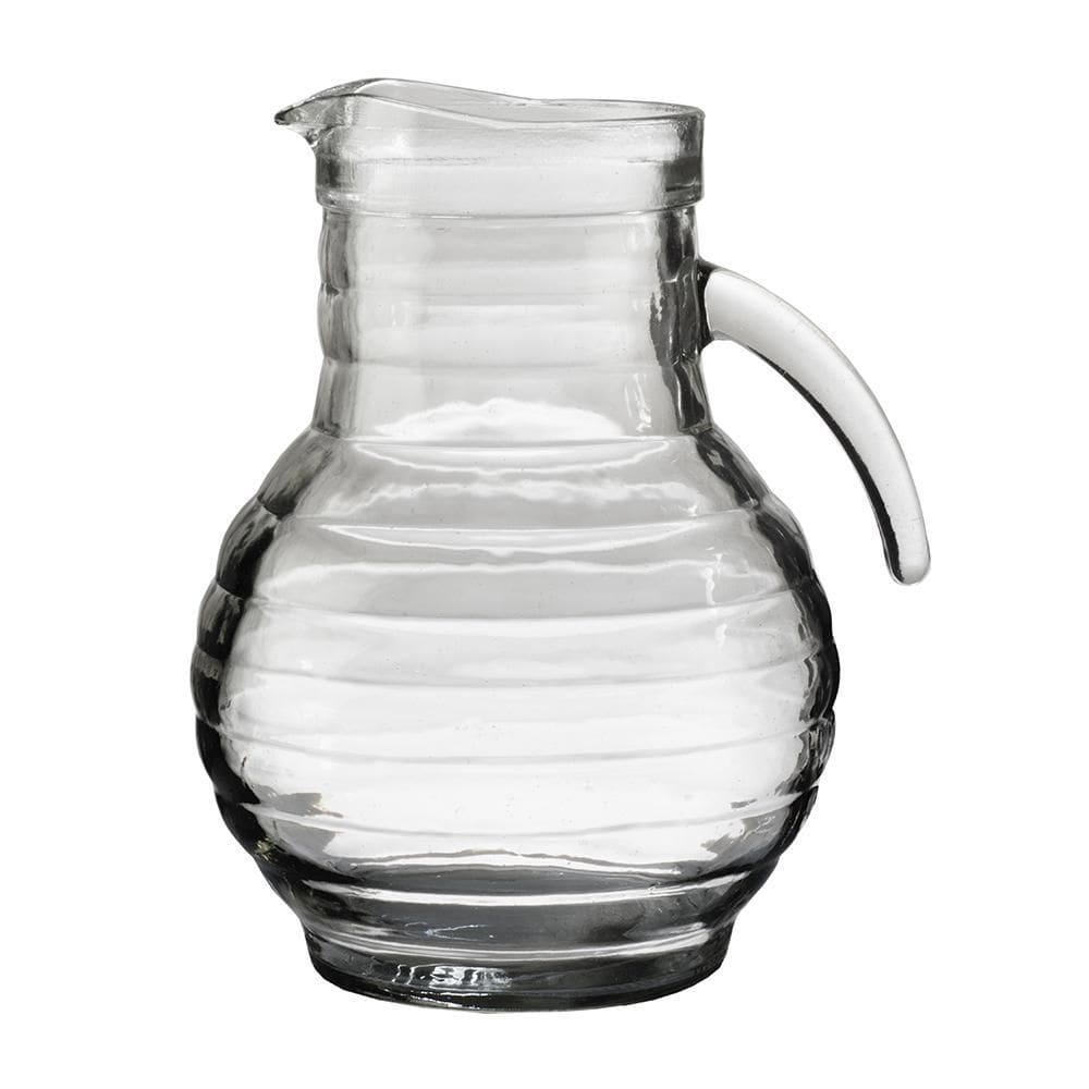 Jarra Vidro Espiral Água Suco Restaurante Buffet Bar 1500Ml